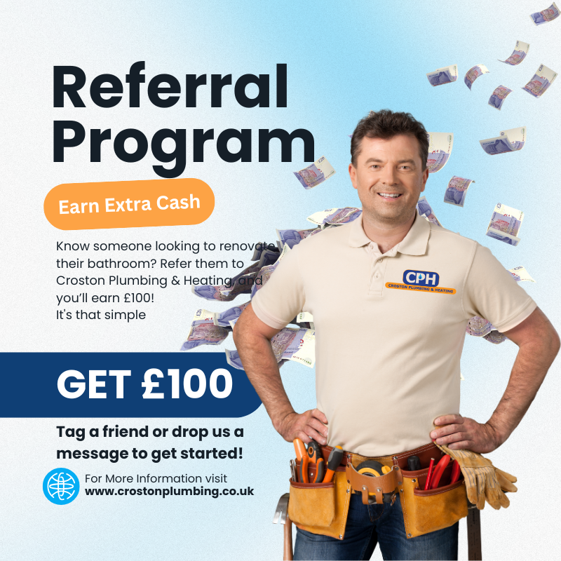 bathroom renovation or a boiler installation, you can earn real cash rewards